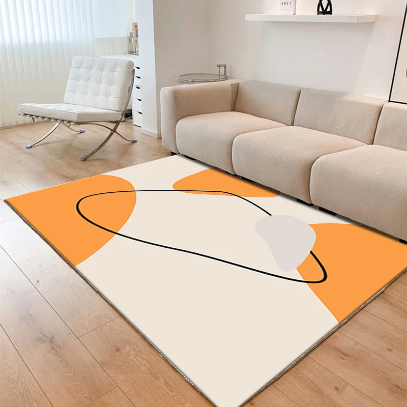 Moderne abstrakte Teppich