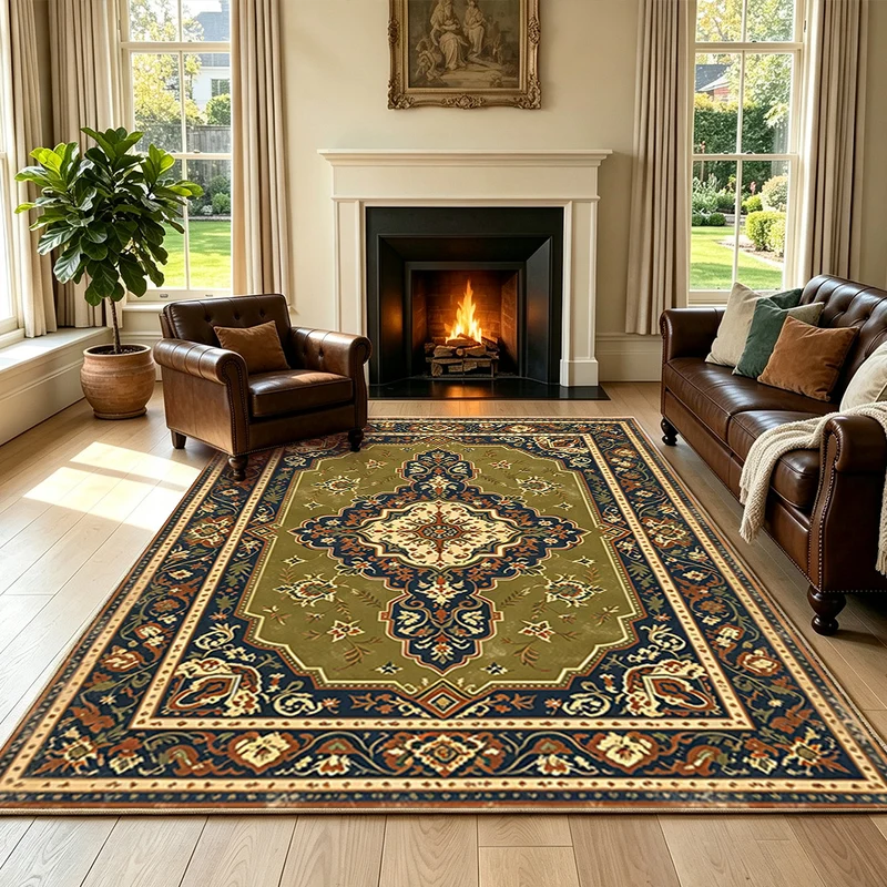 Luxuriöser Traditioneller Persischer Teppich