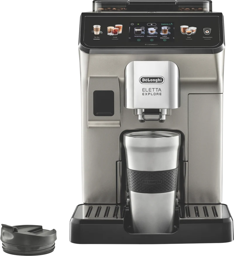 DeLonghi Eletta Explore Wifi Connect Titan Coffee Machine