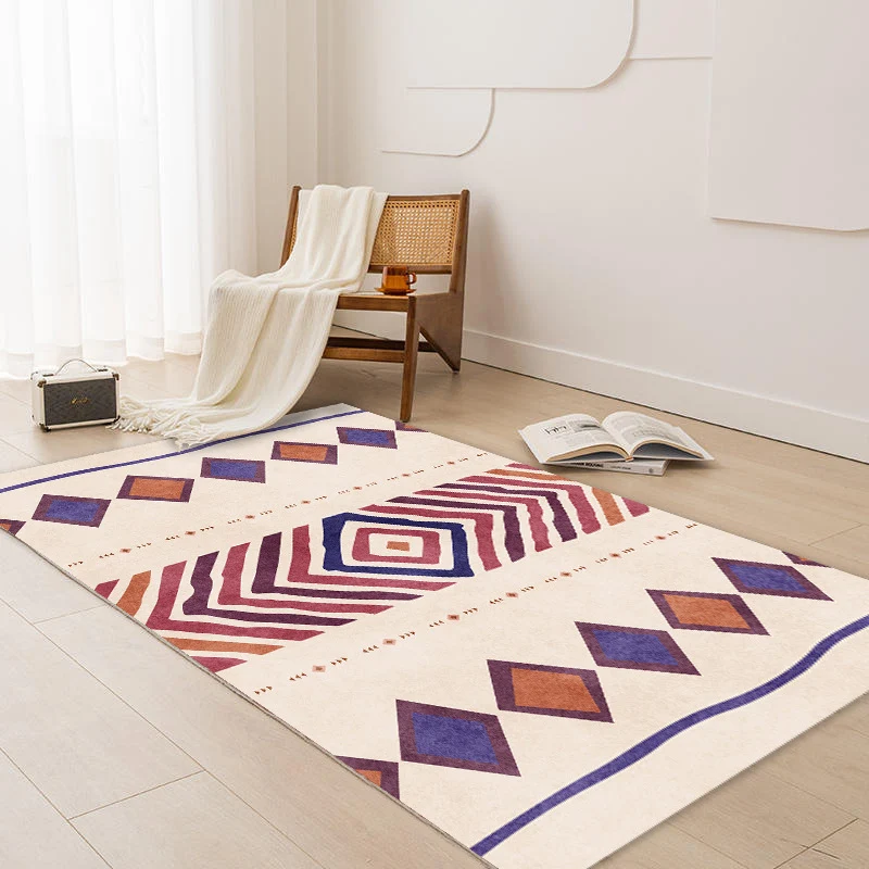 Geometrischer Bohemian Teppich