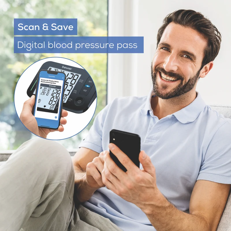 Beurer Bluetooth Upper Arm Blood Pressure Monitor