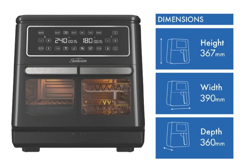 Sunbeam Multi Zone Air Fryer Oven