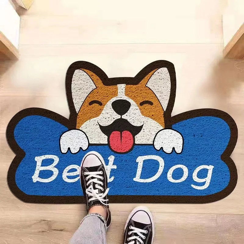 Cartoon Hund Thema Fußmatte