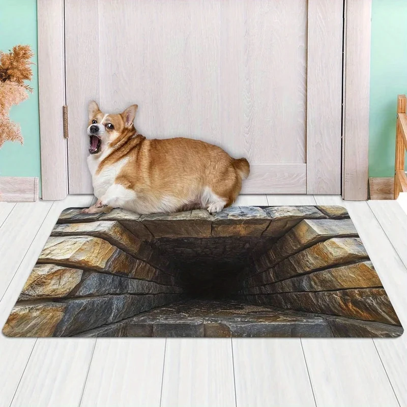3D Optical Illusion Fußmatte