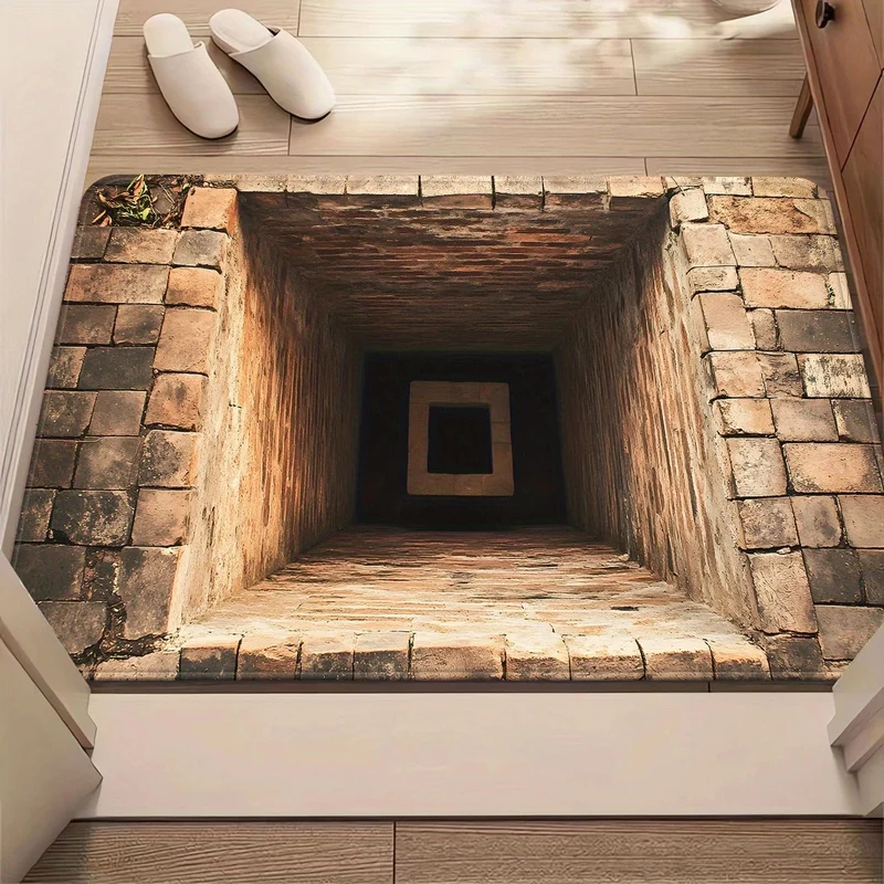 3D Optical Illusion Fußmatte