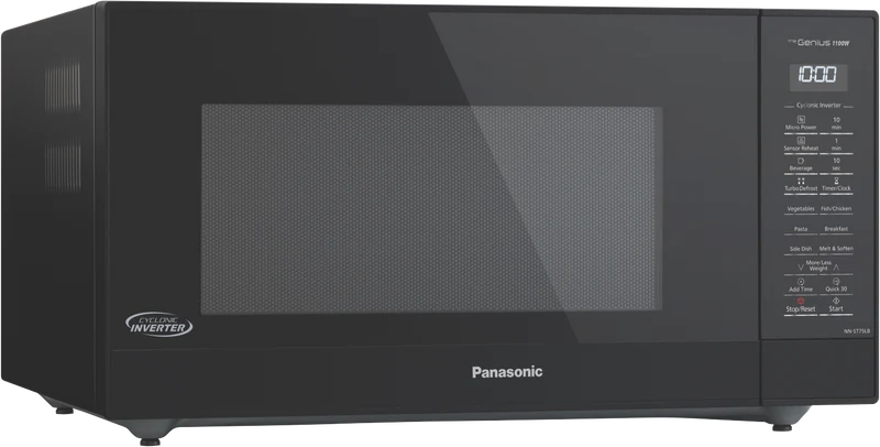 Panasonic 44L 1100W Inverter Microwave Black