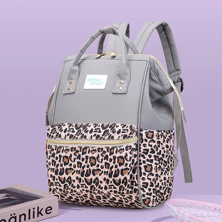 Trendiger Tierdruck Wickelrucksack Karnz