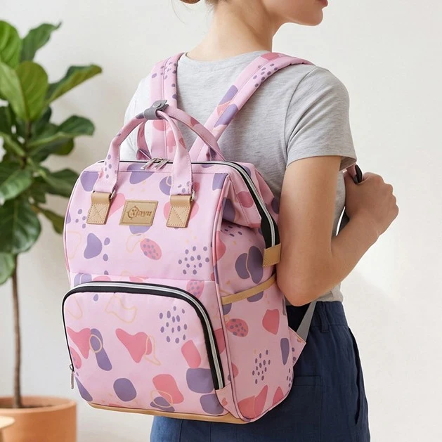 Stylische Mehrfach-Taschen Wickelrucksack Karnz