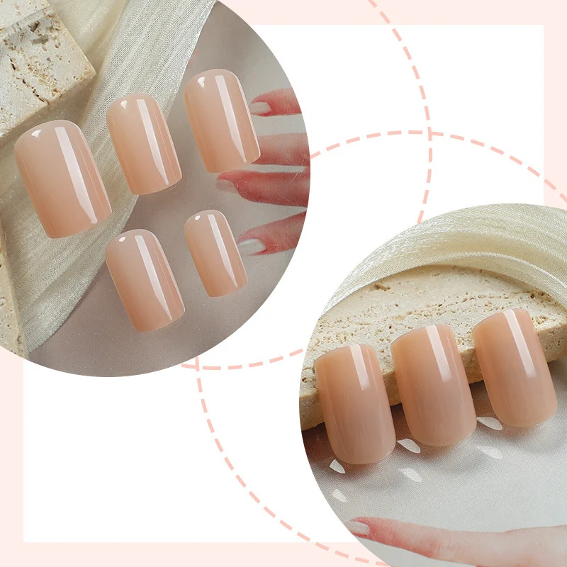 Kunstnagelset im eleganten Nude-Look Karnz