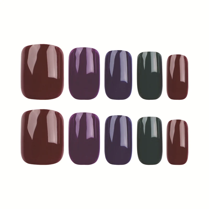 Elegante Nagelkunst im saisonalen Herbst-Look Karnz