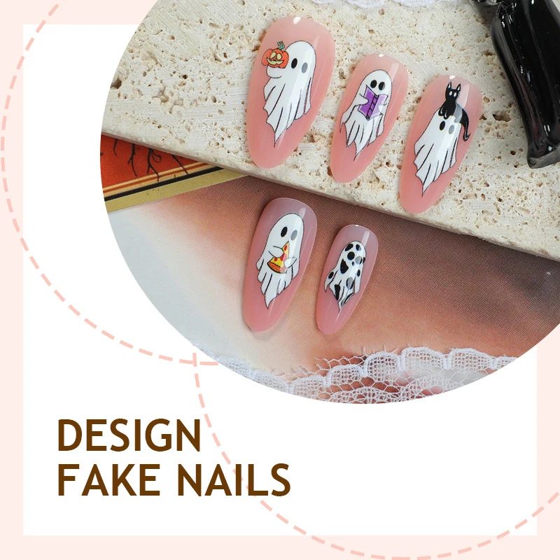Kreatives Nagelkunstset mit Halloween-Themen Karnz