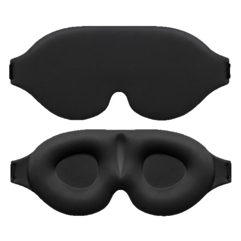 Skulptierte ergonomische Augenmaske aus Memory-Schaum fürs Schlafen Karnz
