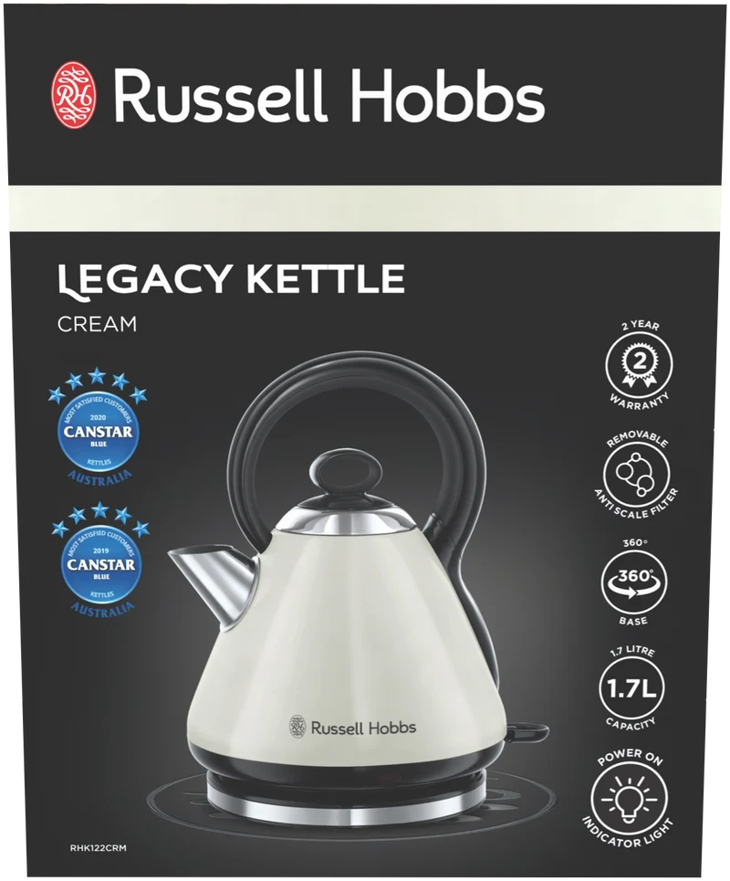 Russell Hobbs Legacy Kettle Cream