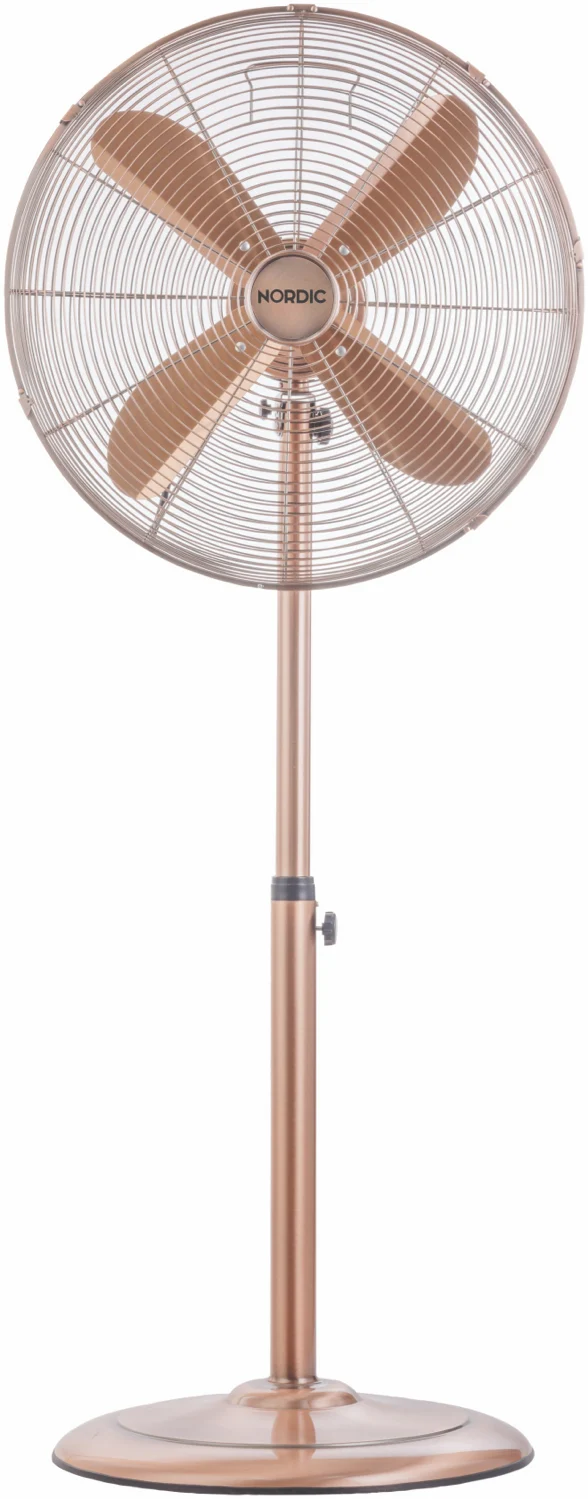 Nordic 45cm Copper Pedestal Fan