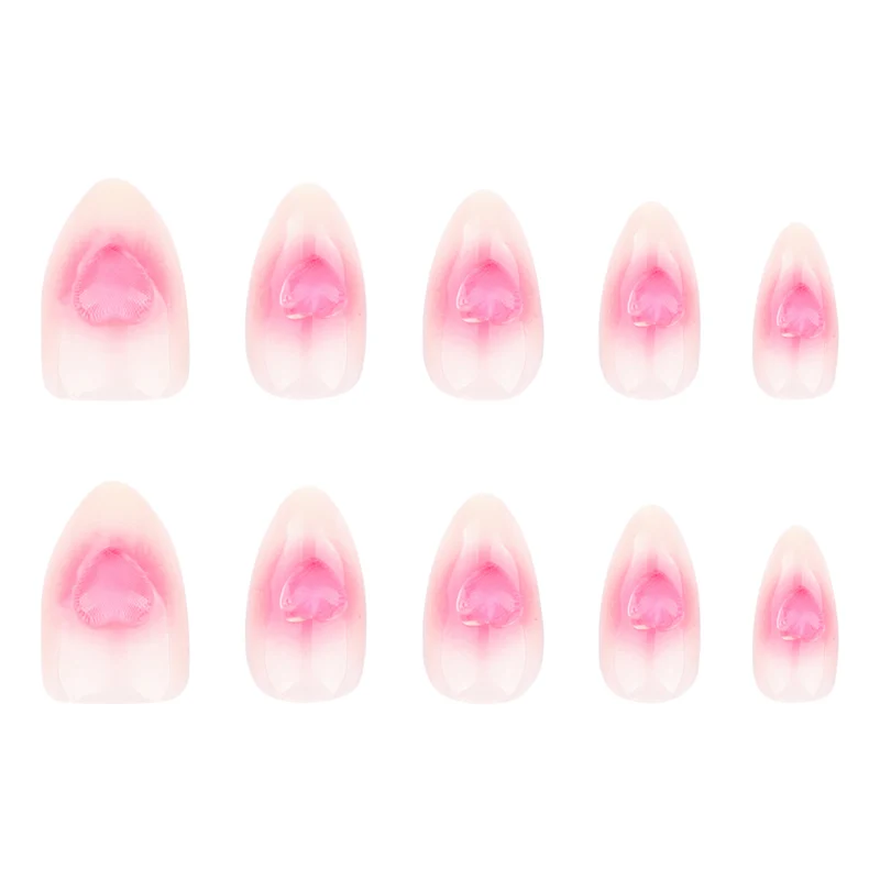 Kunstvolle Nagelverlängerungen mit Rosendesign Karnz