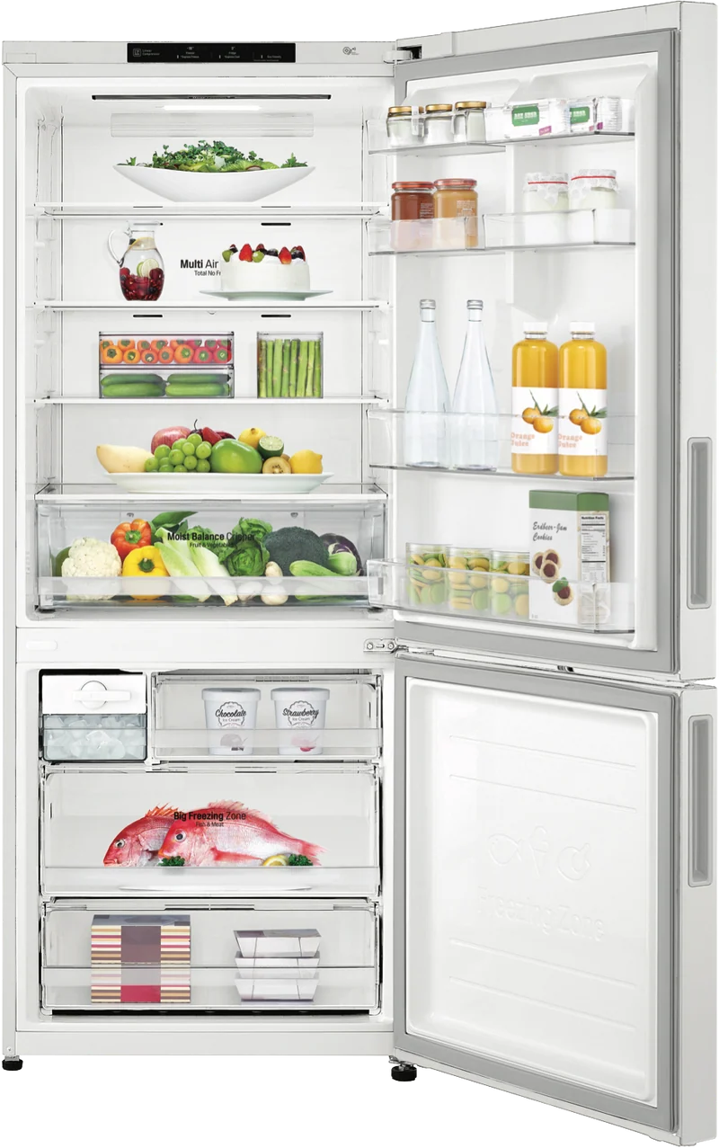 LG 420L Bottom Mount Refrigerator