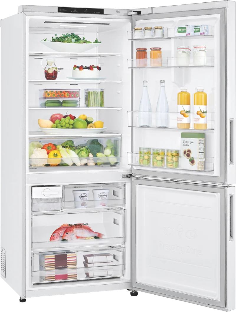 LG 420L Bottom Mount Refrigerator