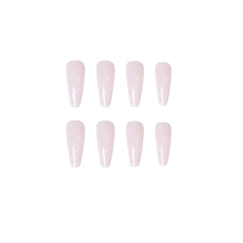 Kunstvolle Nagelverlängerungen mit elegantem Fluid-Design Karnz