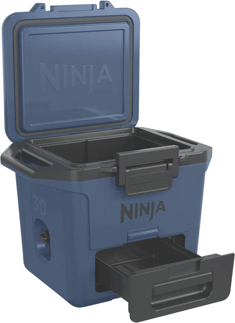 Ninja FrostVault 28L Hard Cooler with Dry Zone - Lakeshore Blue