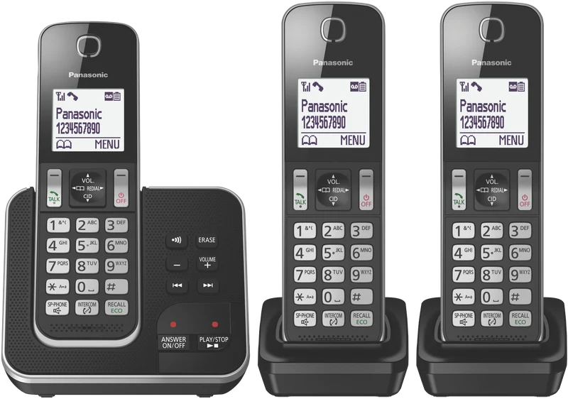 Panasonic Cordless Phone Triple Pack