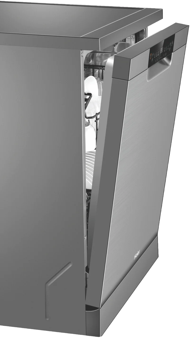 Haier 500 Series Freestanding Dishwasher Satina