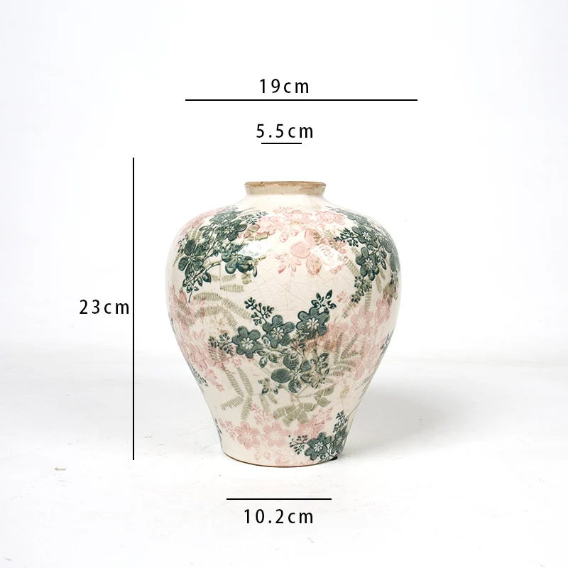 Handgefertigte Keramikvase Karnz