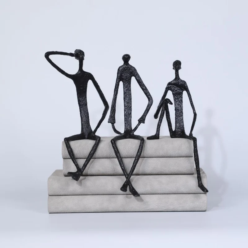 Abstrakte figurative Tischdekoration