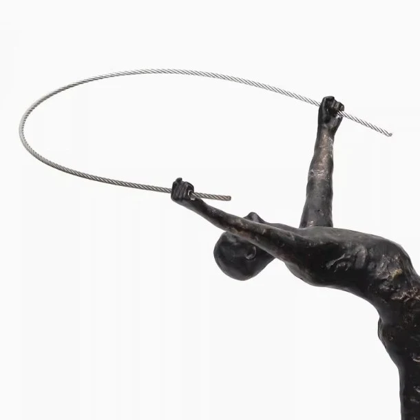 Abstrakte Kunstskulptur