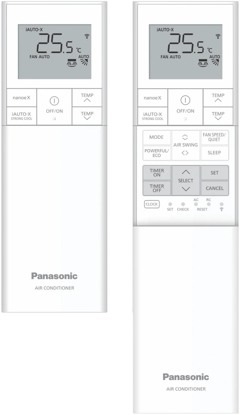 Panasonic C7.1kW H8.0kW Reverse Cycle Split System and Air Purifier