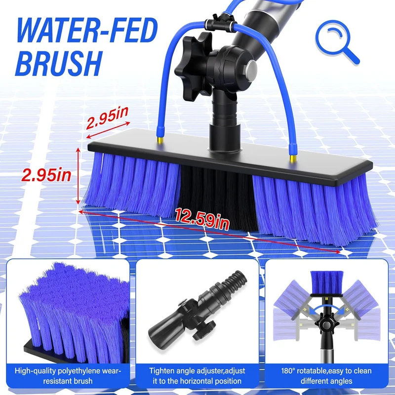 Hochleistungsverstellbare Wasserreinigungsbürste Karnz