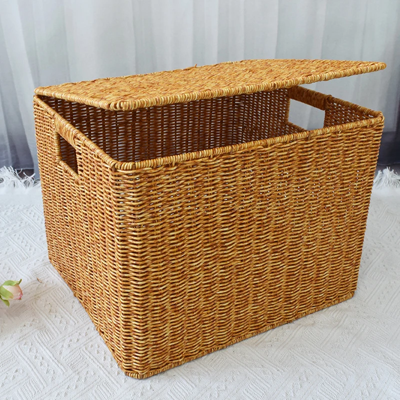 Woven Storage Cube mit Deckel Karnz