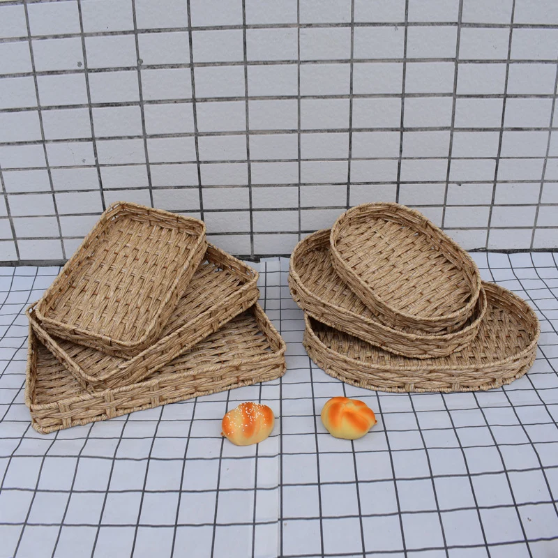 Naturale Woven Serving Basket Set Karnz