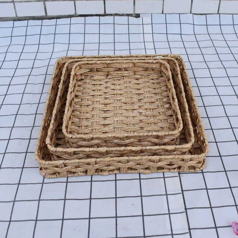 Naturale Woven Serving Basket Set Karnz