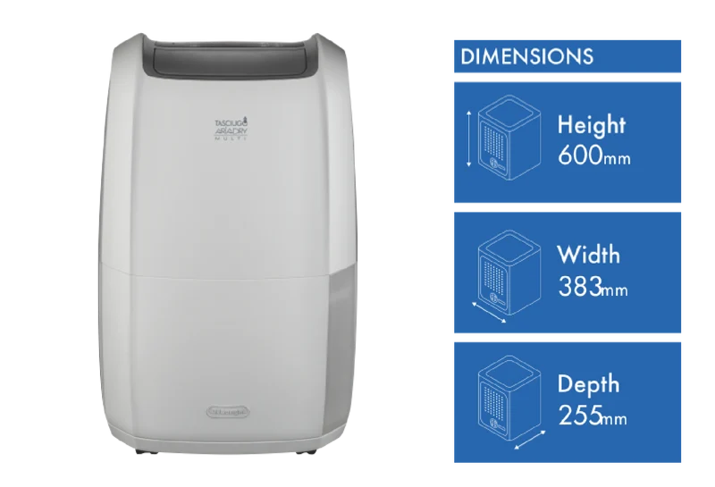 DeLonghi Tasciugo AriaDry Multi 25L Dehumidifier