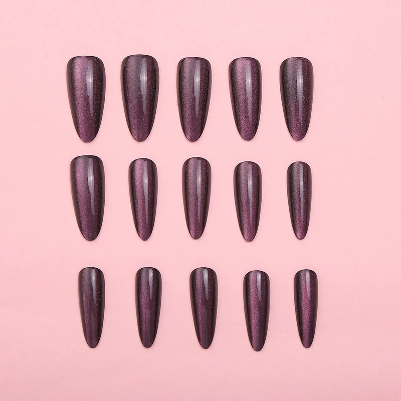 Stiletto Ombre Press-On Nägel Karnz