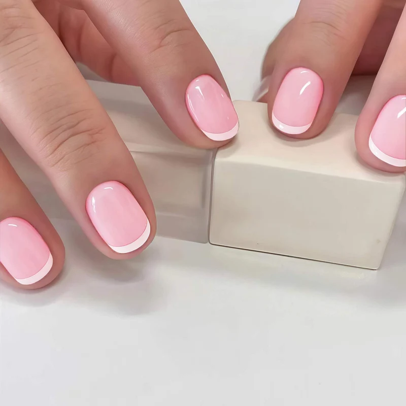 Professionelles French Tip Nagelset Karnz