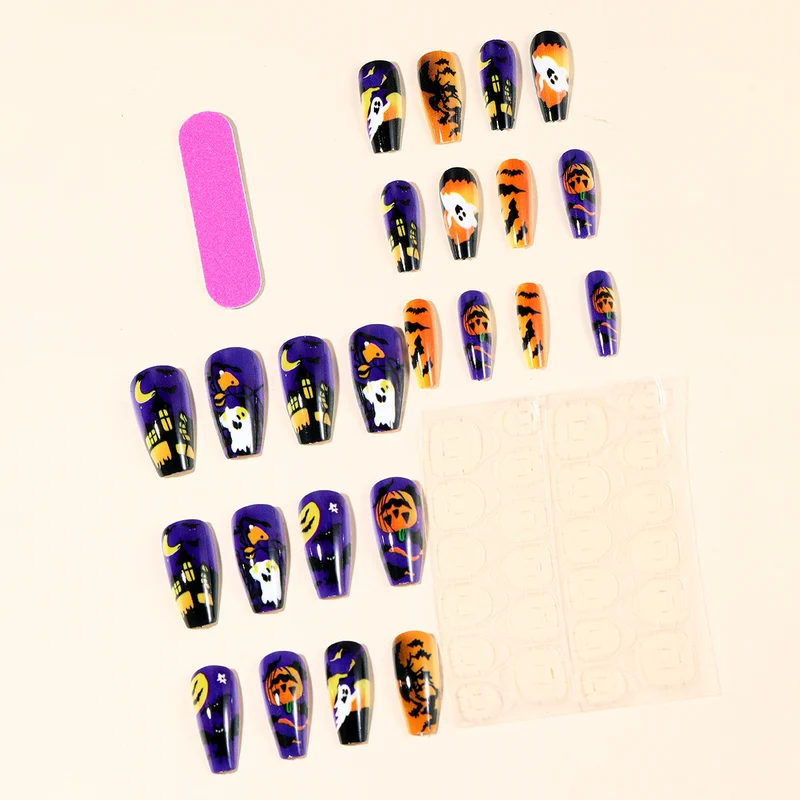 Themen Halloween Nagelkunst Erweiterungen Karnz