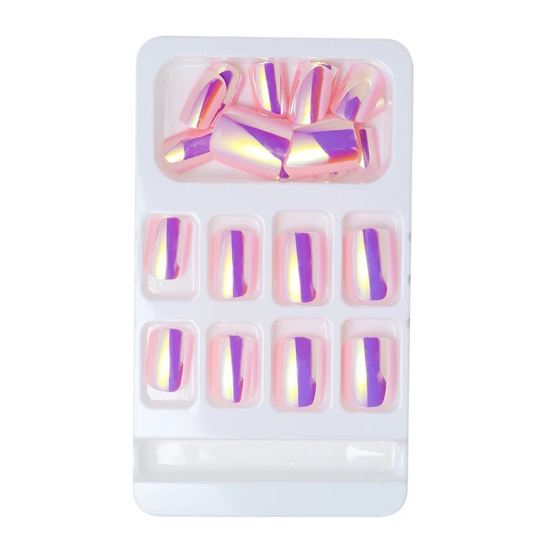 Premium Glänzende Press-On Nageltips Karnz