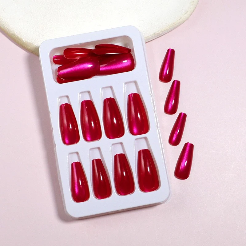 Premium Glänzende Langanhaltende Nagelverlängerungen Karnz