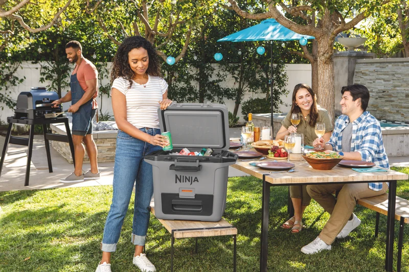 Ninja FrostVault 28L Hard Cooler with Dry Zone - Slate Grey