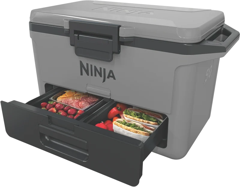 Ninja FrostVault 47L Hard Cooler with Dry Zone - Slate Grey