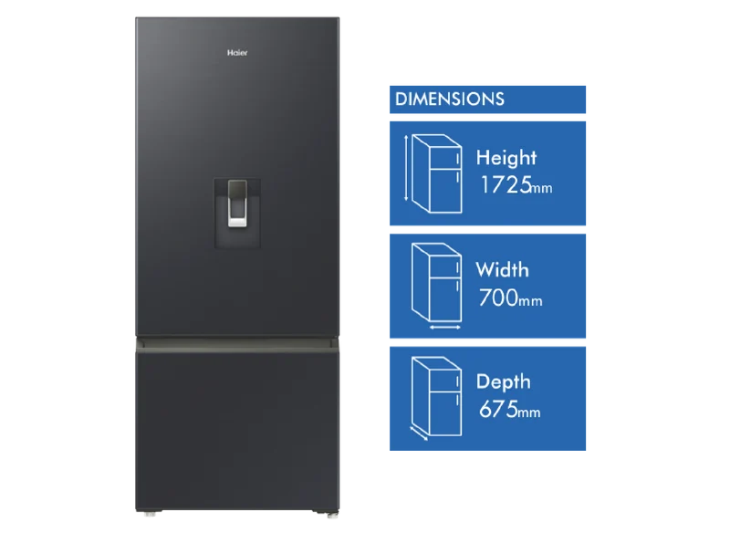 Haier 431L Bottom Mount Refrigerator