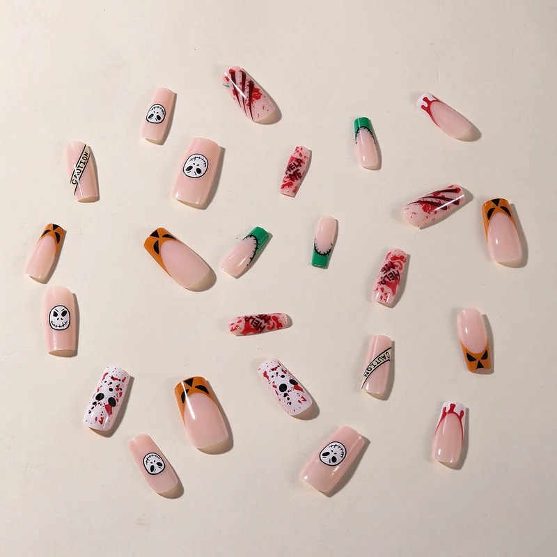 Spooky Themed 3D Nail Art Extensions Karnz