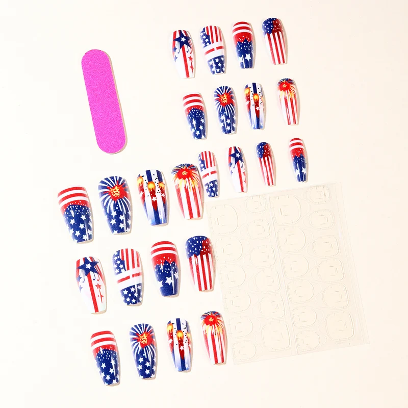 Patriotisches Nagelkunstset Karnz