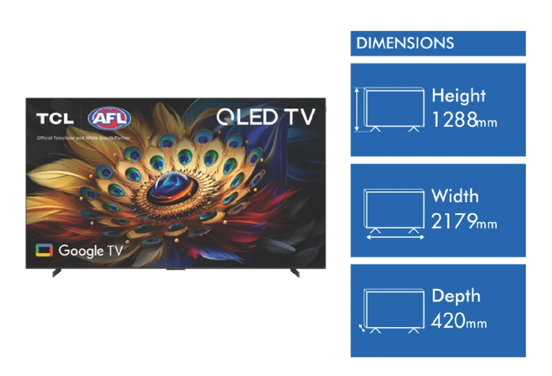 TCL 98" C655 QLED Google TV 24
