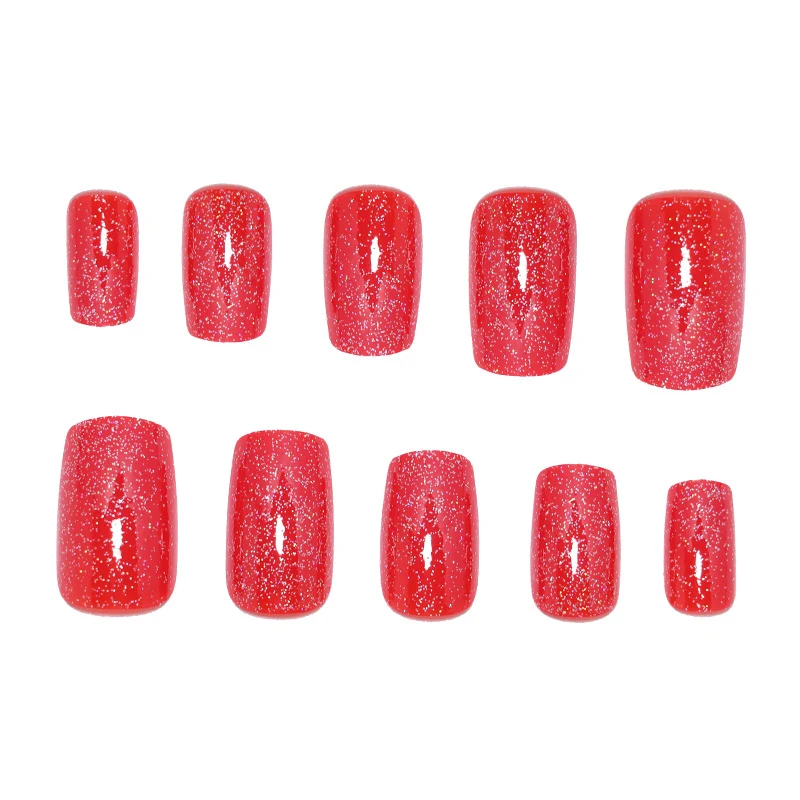 Glitzerndes Press-On Nail Art Set Karnz