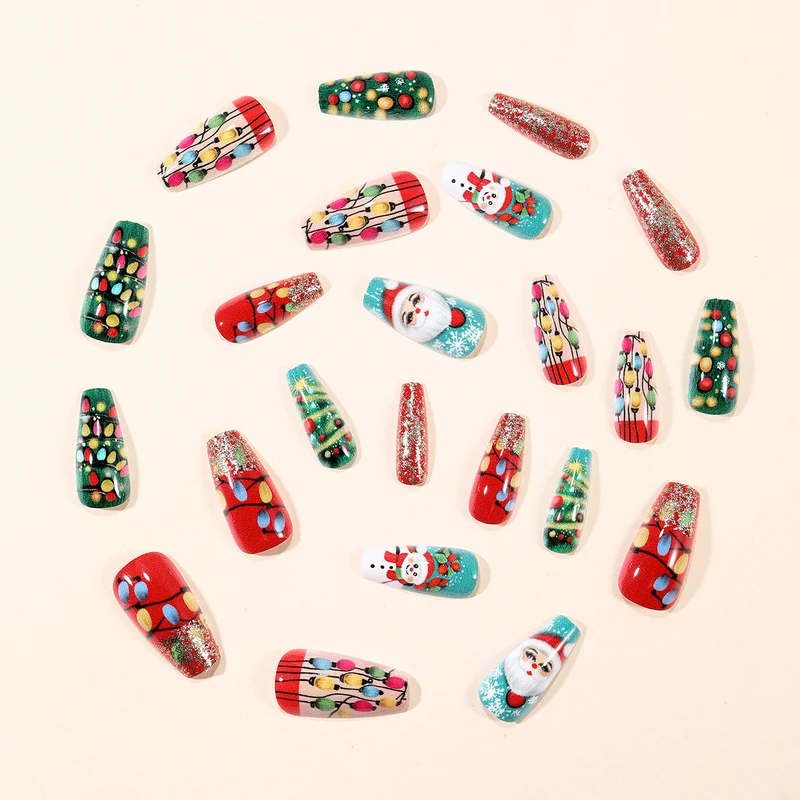 Feiertags-Themen 3D Nagelkunst Extensions Karnz
