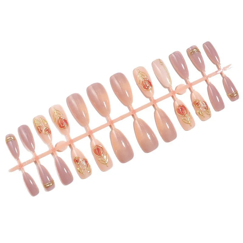 Elegante Press-on-Nagelset Karnz