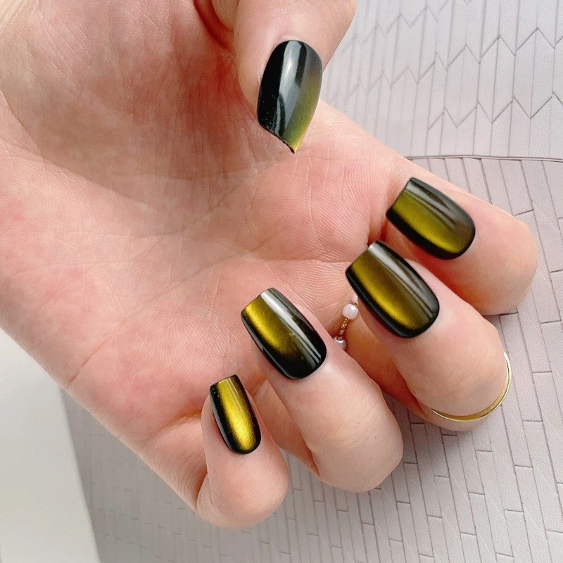Elegante Ombre Press-On Nagelset Karnz
