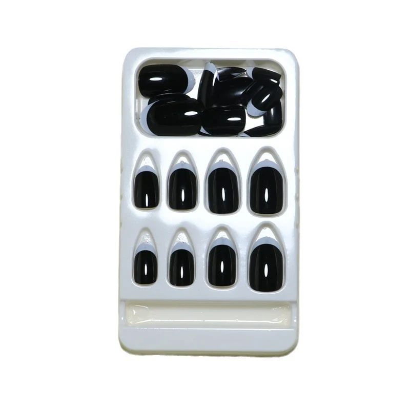 Elegantes French Tip Press-On Nail Set Karnz